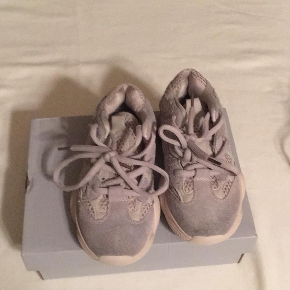 Gray kids sports sneakers size 28